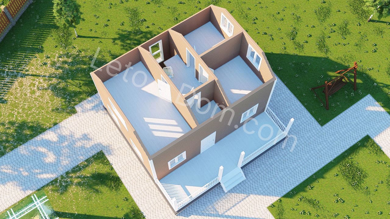 дом из бруса