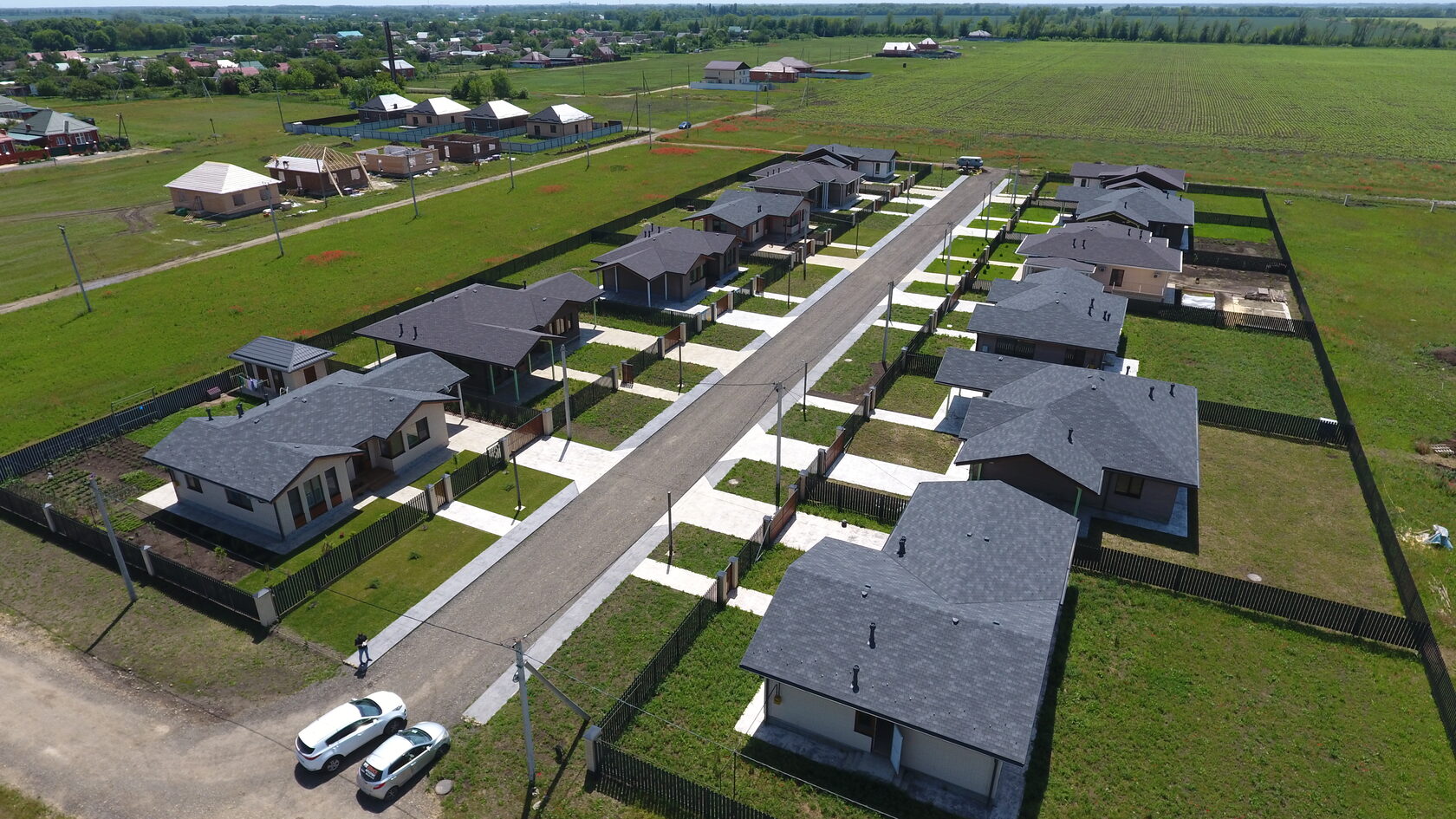 Краснодар модульный дом ландшафт