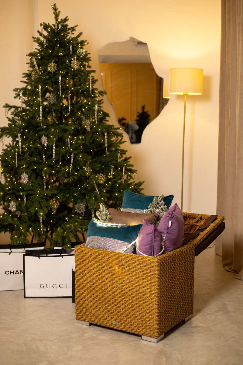 Мебель из искусственного ротанга для хранения 