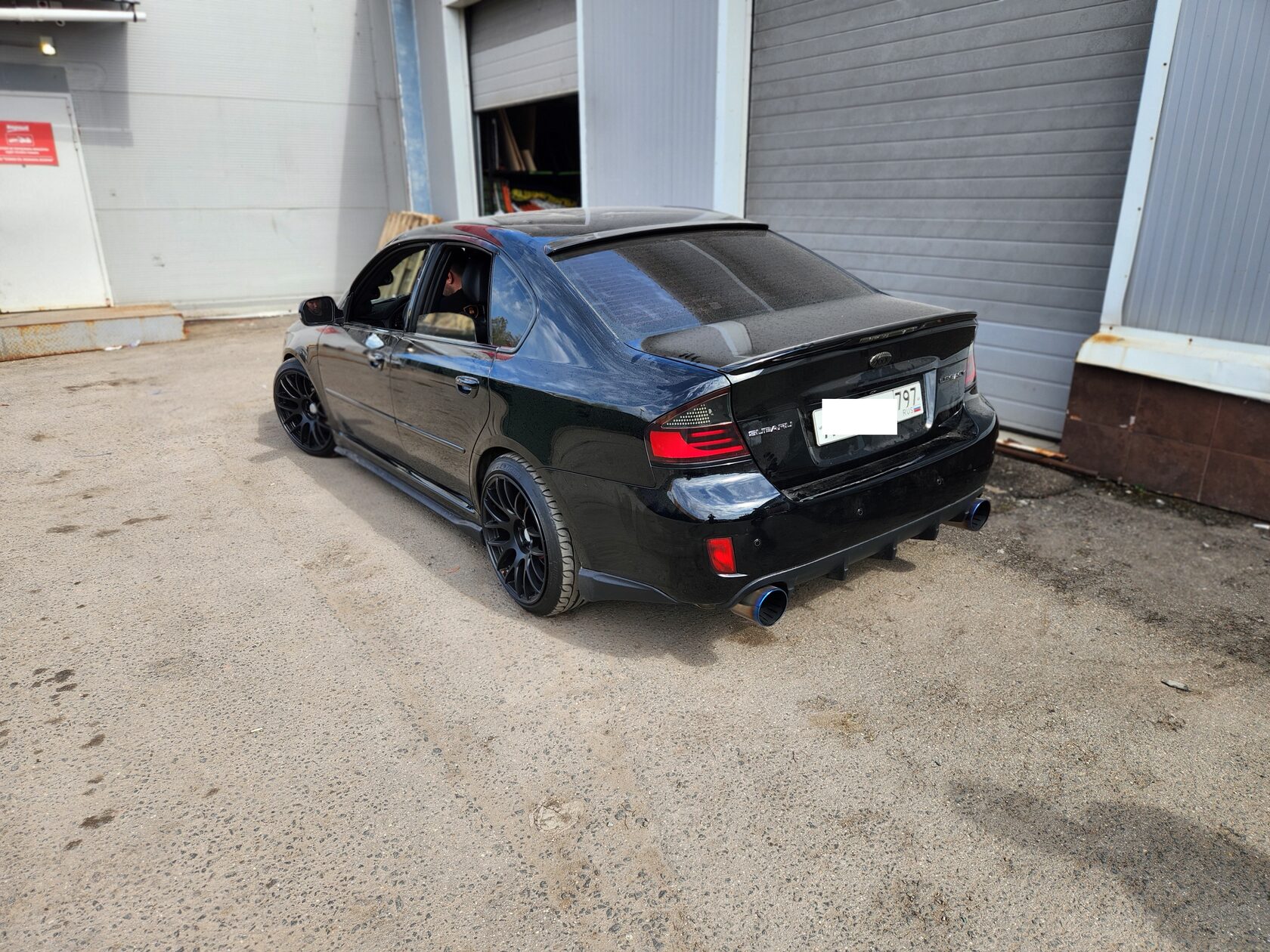 Subaru Legacy 4 (BP) шумоизоляция