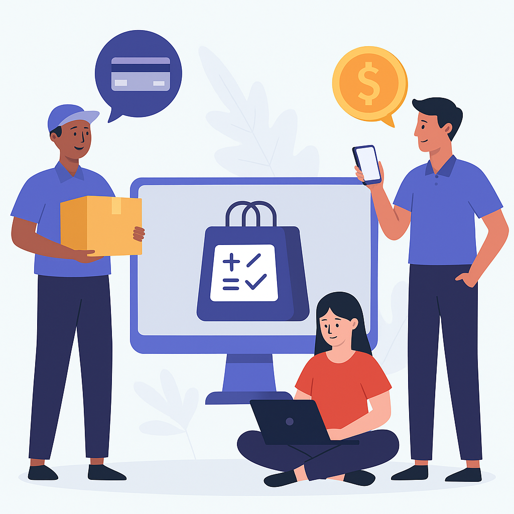 Оплата товаров из дома