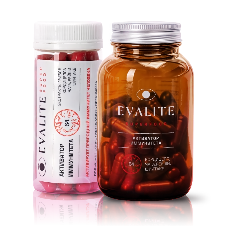 Активатор иммунитета — грибы Кордицепс, Чага, Рейши, Шиитаке