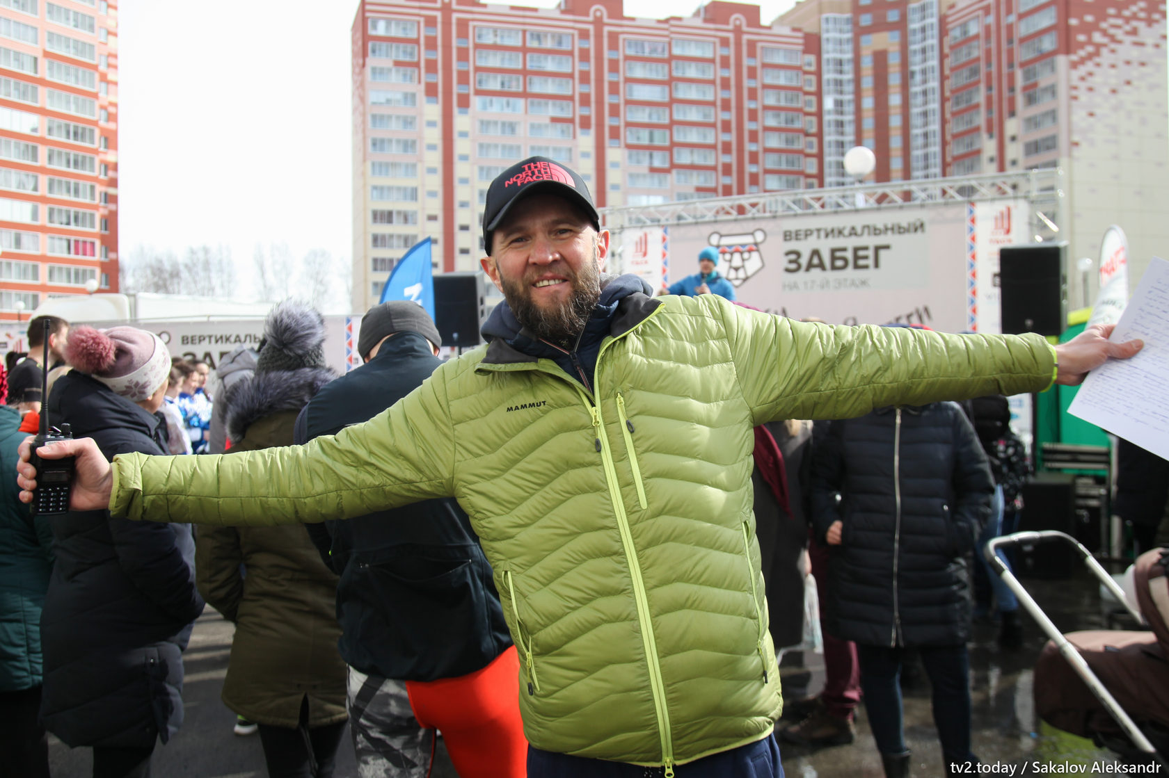 342 ступени вверх: в Томске прошел первый вертикальный забег