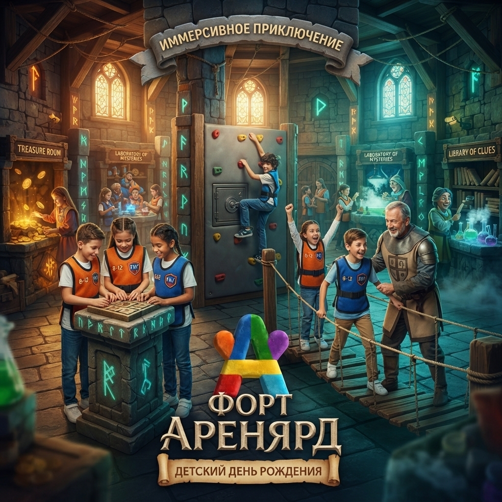 Форт АренЯрд — персональный ИИ-сценарий дня рождения