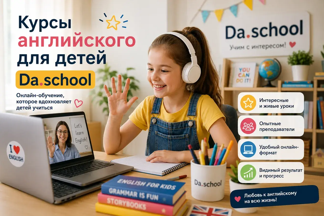 Онлайн-курсы английского для детей