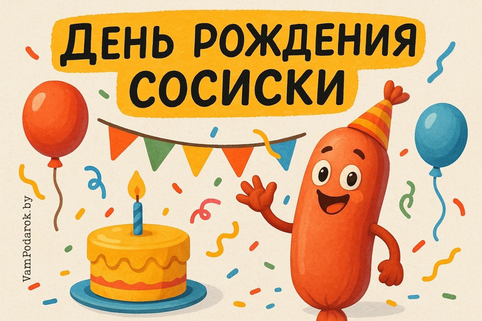 День рождения сосиски