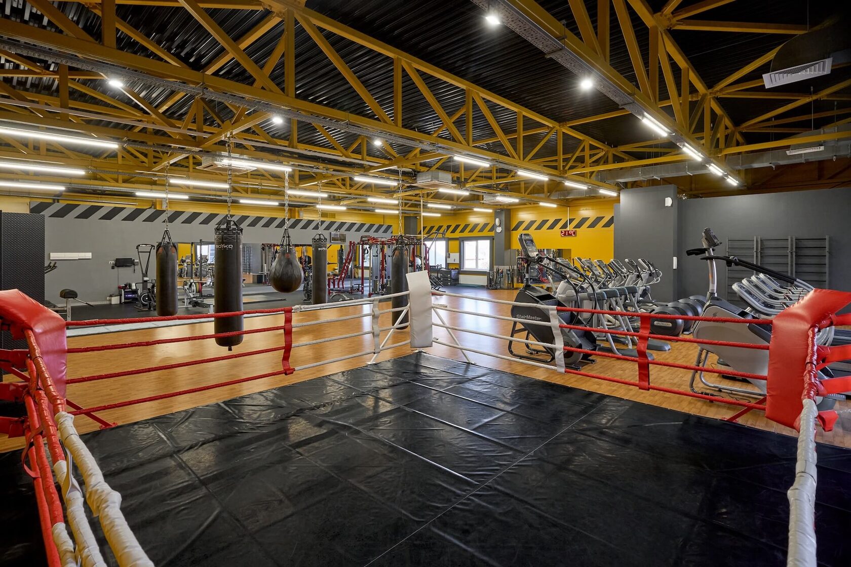 Зал клуба Orange Fitness на Леваневского в Краснодаре