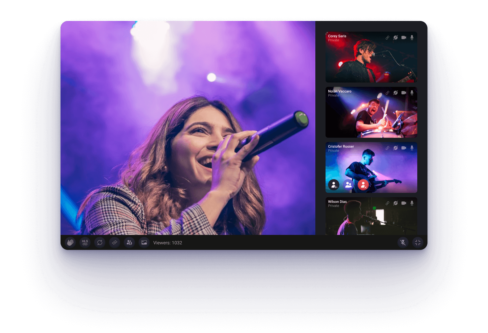 приложение для онлайн концертов