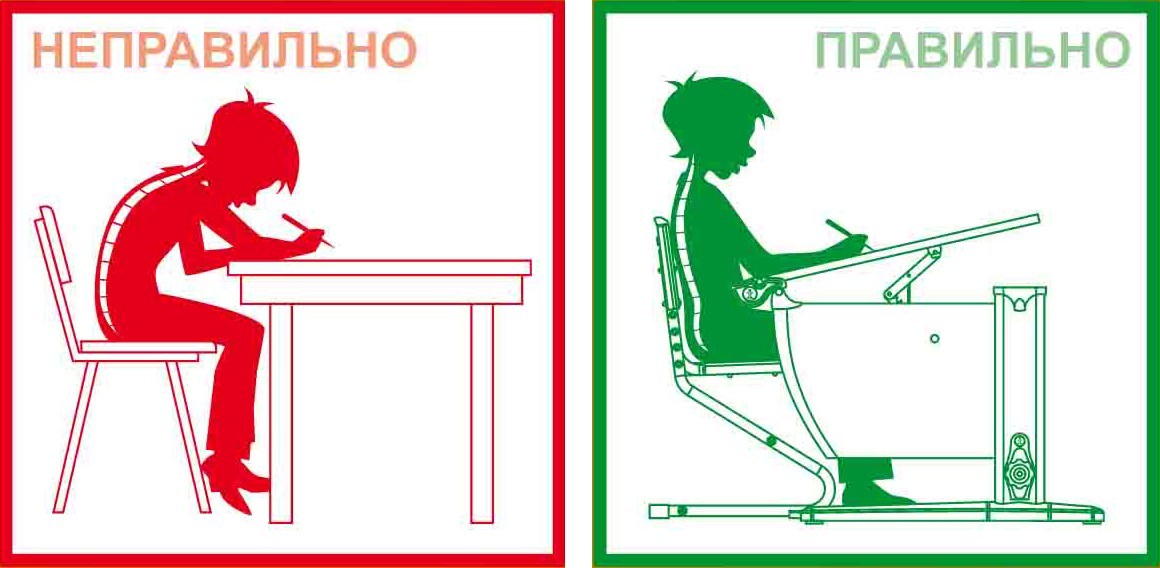 Ученическая мебель должна соответствовать ростовым показателям ребенка