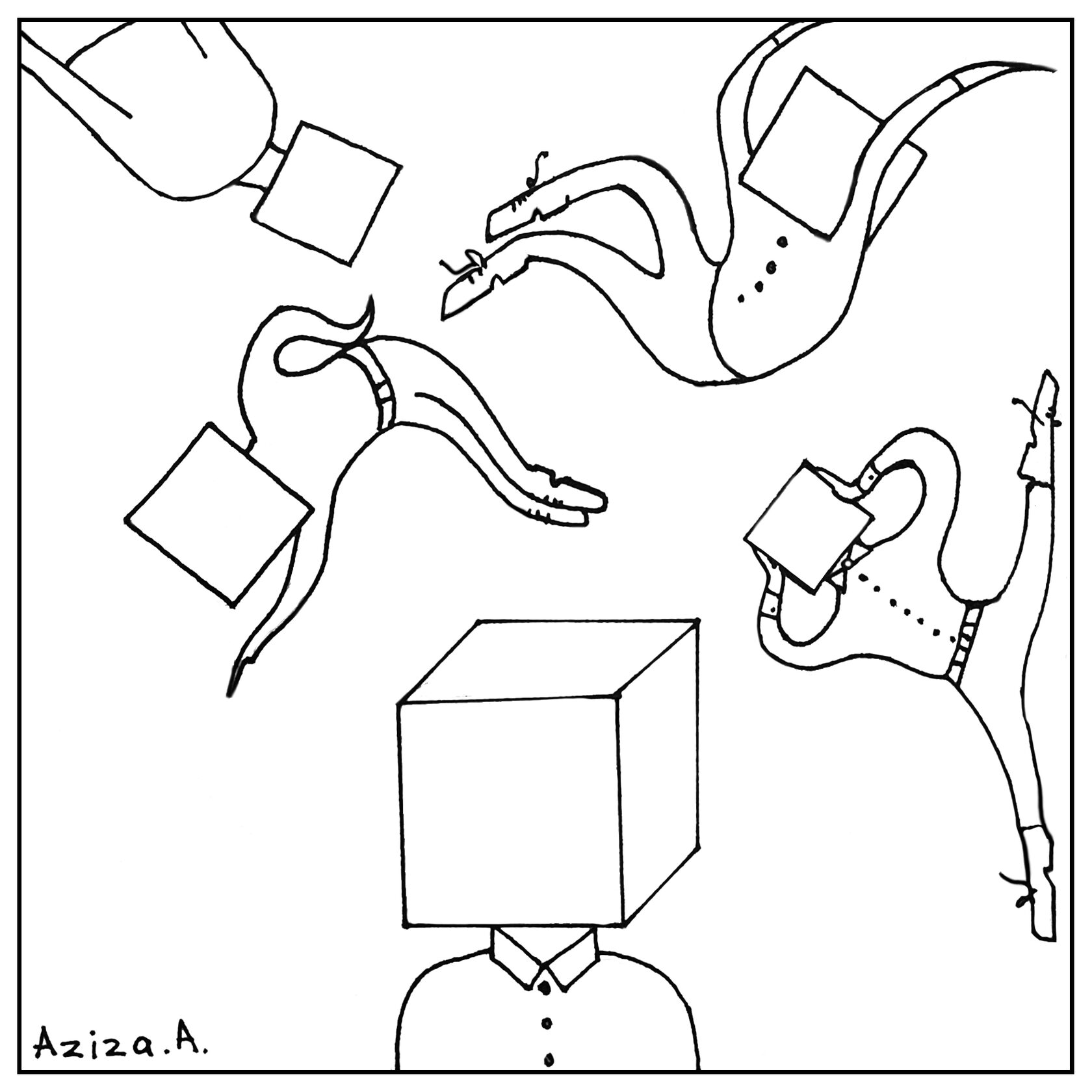 Выставка «Метаморфозы в кубе»