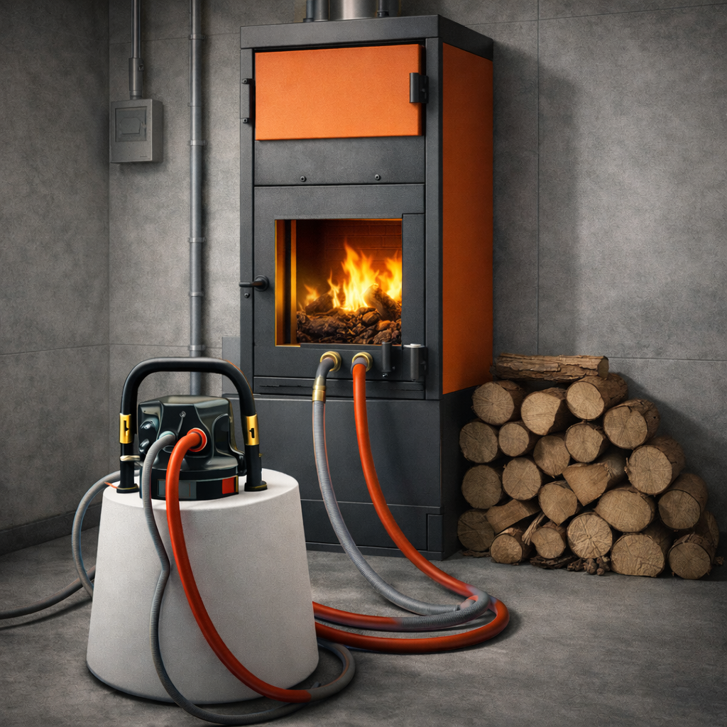 Промывка твердотопливных котлов