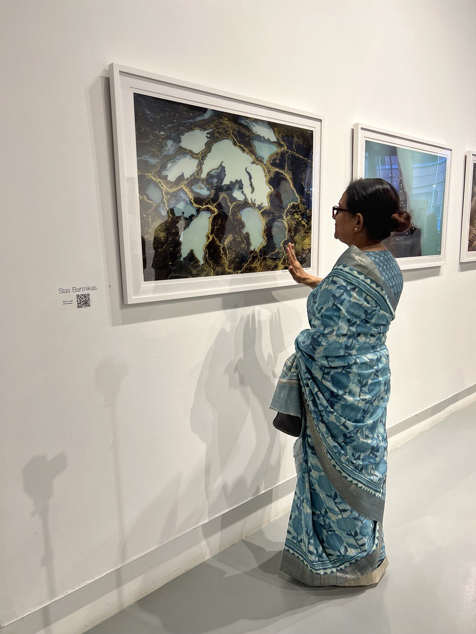Photo portals at an exhibition