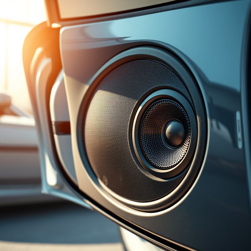 Установка акустики BMW