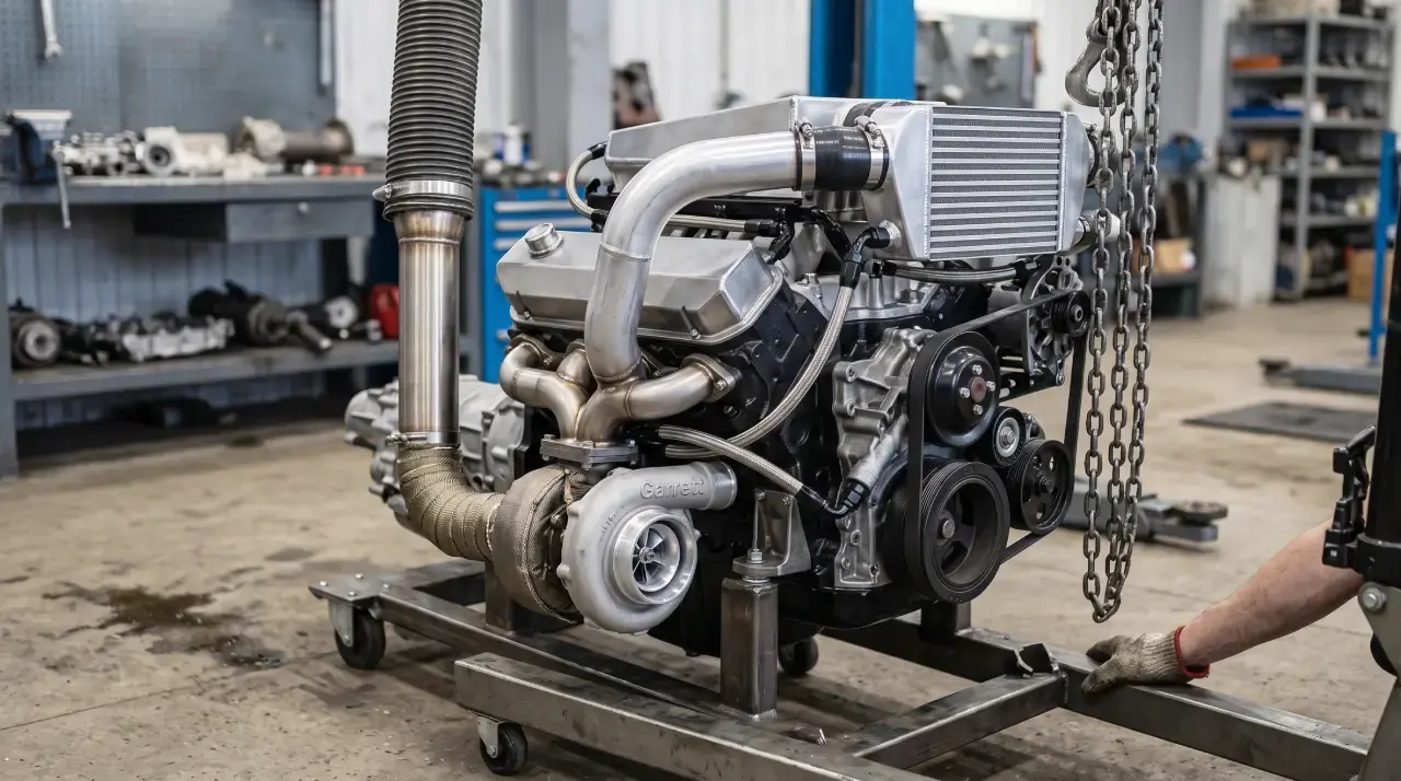 Турбированный ЗИЛ-130 V8 готов к отправке на судно