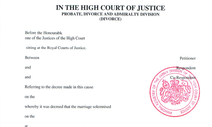 Russian Translation Of Divorce Certificate In The Uk From £25 Gbp English To Russian 8915