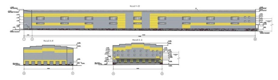 проект здания складского назначения для хранения товаров народного потребления для ООО «ПИ ПЛАСТ»
