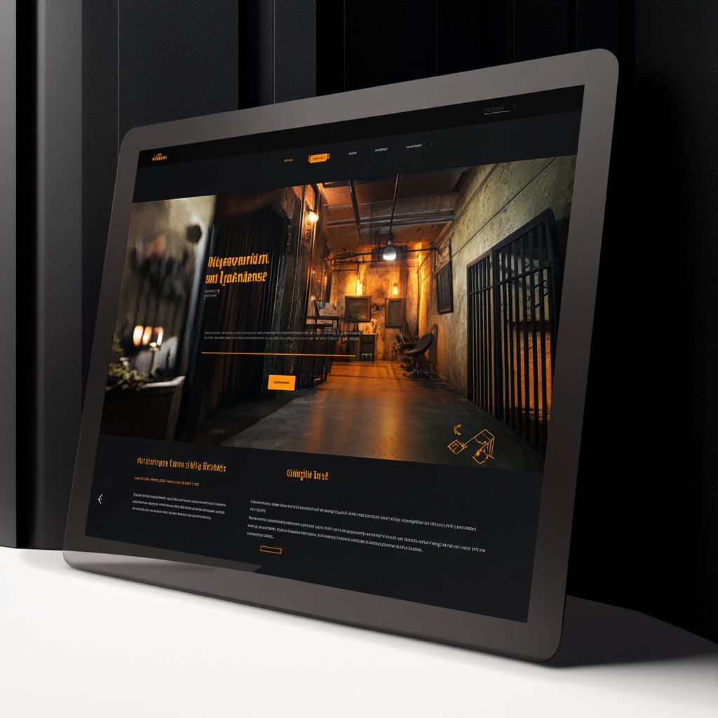 Презентация разработанного сайта для ивент организации