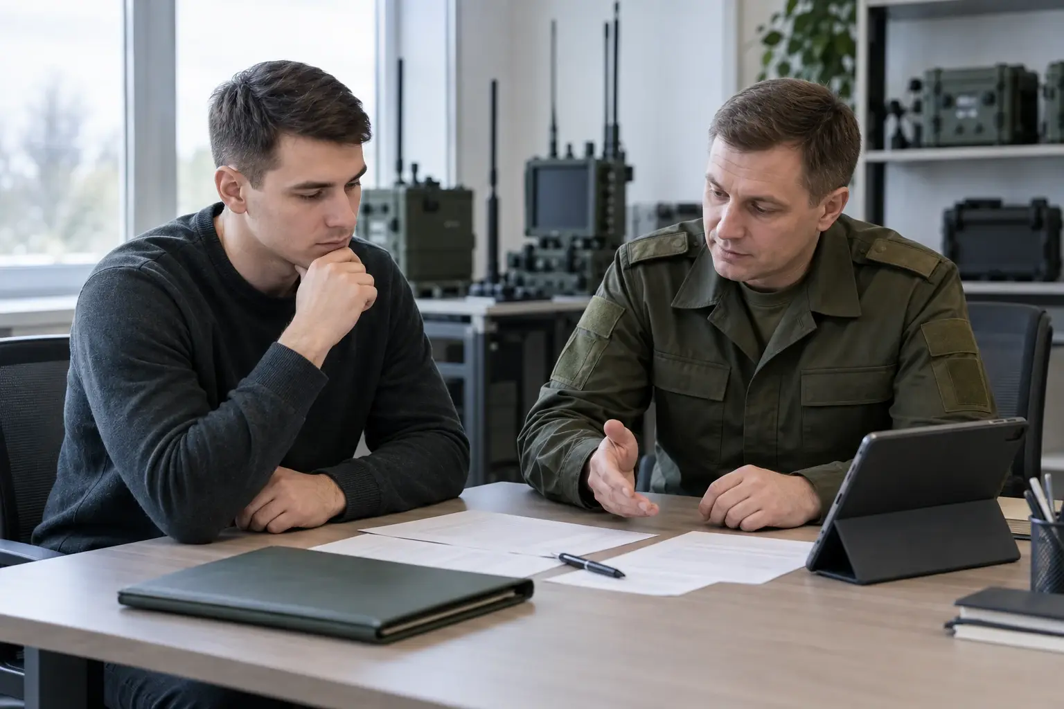 Профессиональный отбор кандидата на техническую вакансию РЭБ