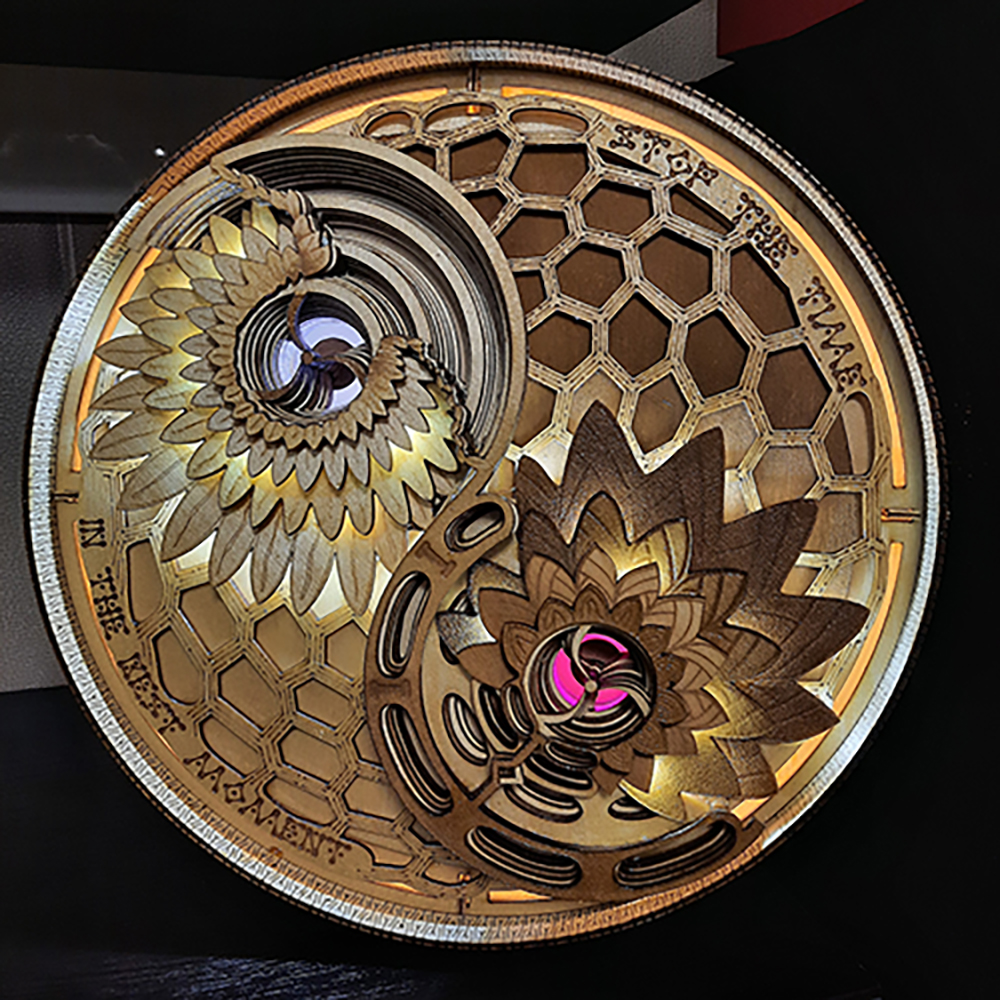 3D модель светильника