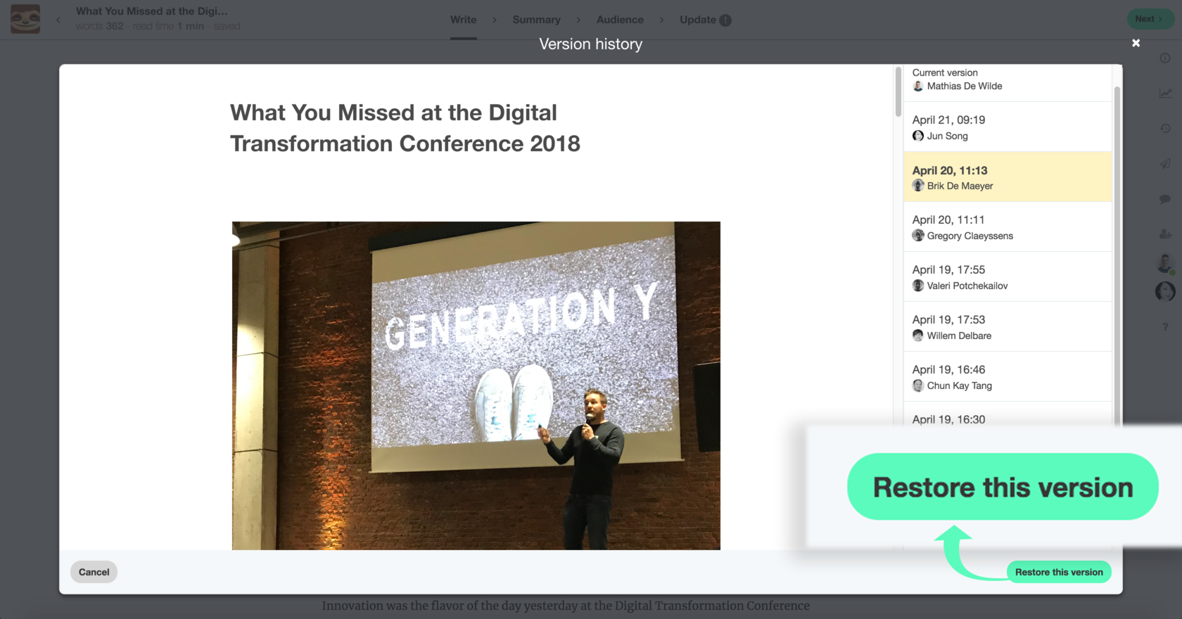 Writing Collaboration Tool | Story Chief