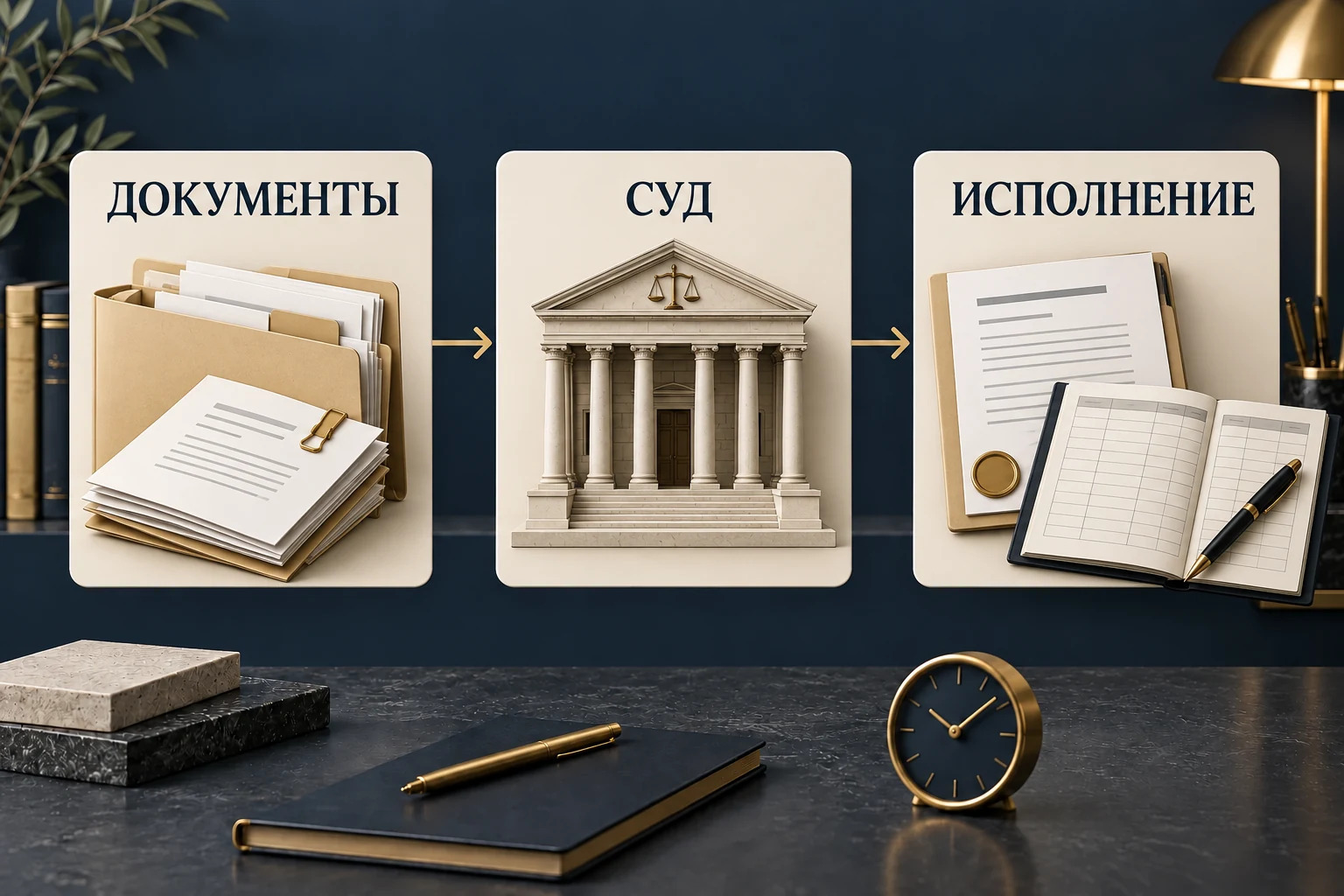 Концептуальный маршрут взыскания долга: подготовка доказательств, суд и исполнение решения