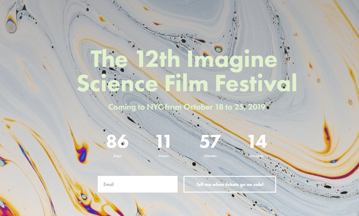 The Imagine Science Film Festival - 12th Edition