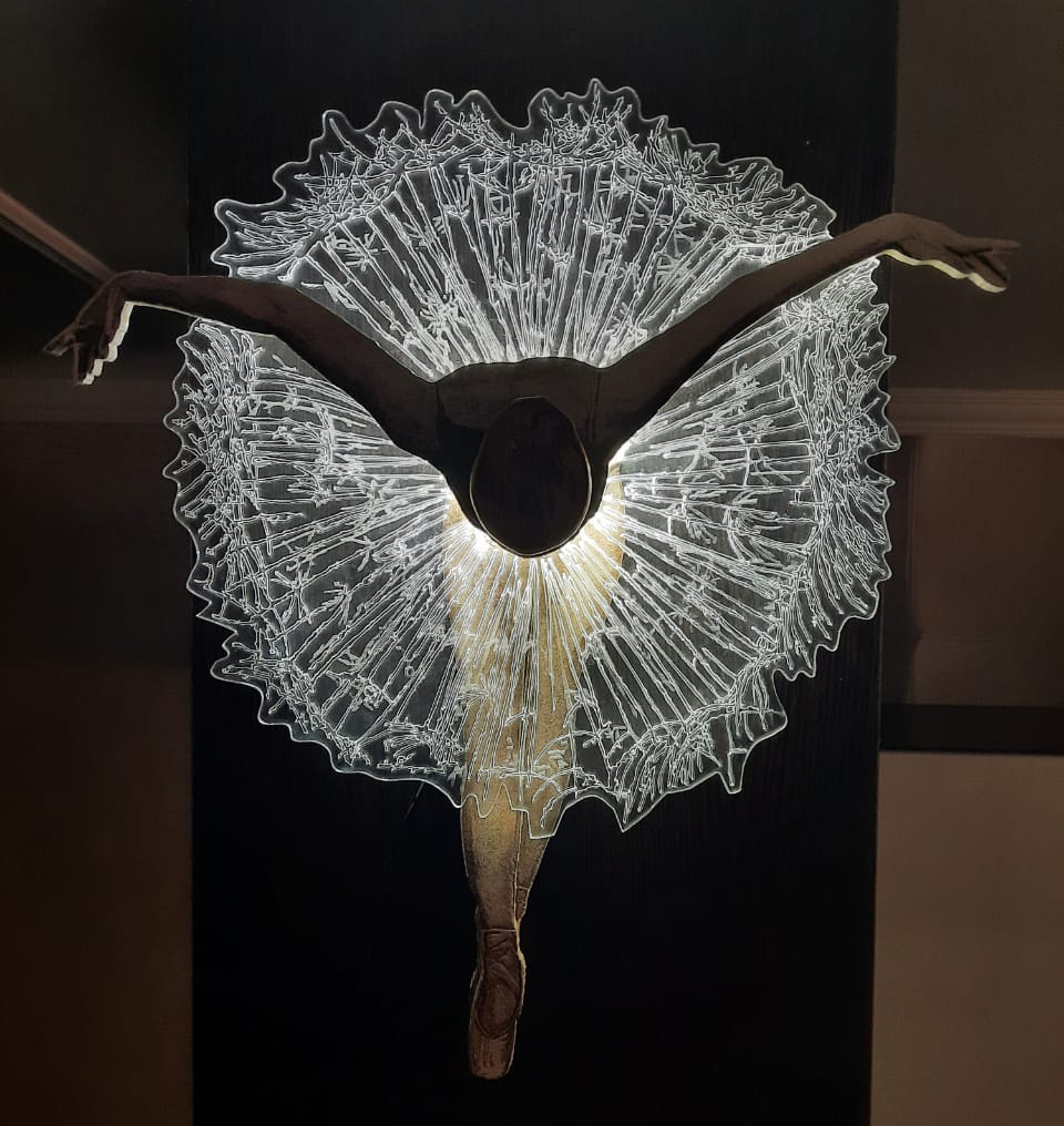 3D модель светильника