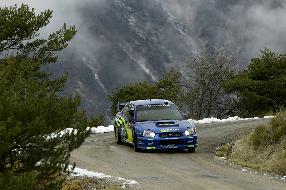 Петтер Сольберг, Subaru Impreza S9 WRC '03 (S400 WRT), ралли Монте-Карло 2004