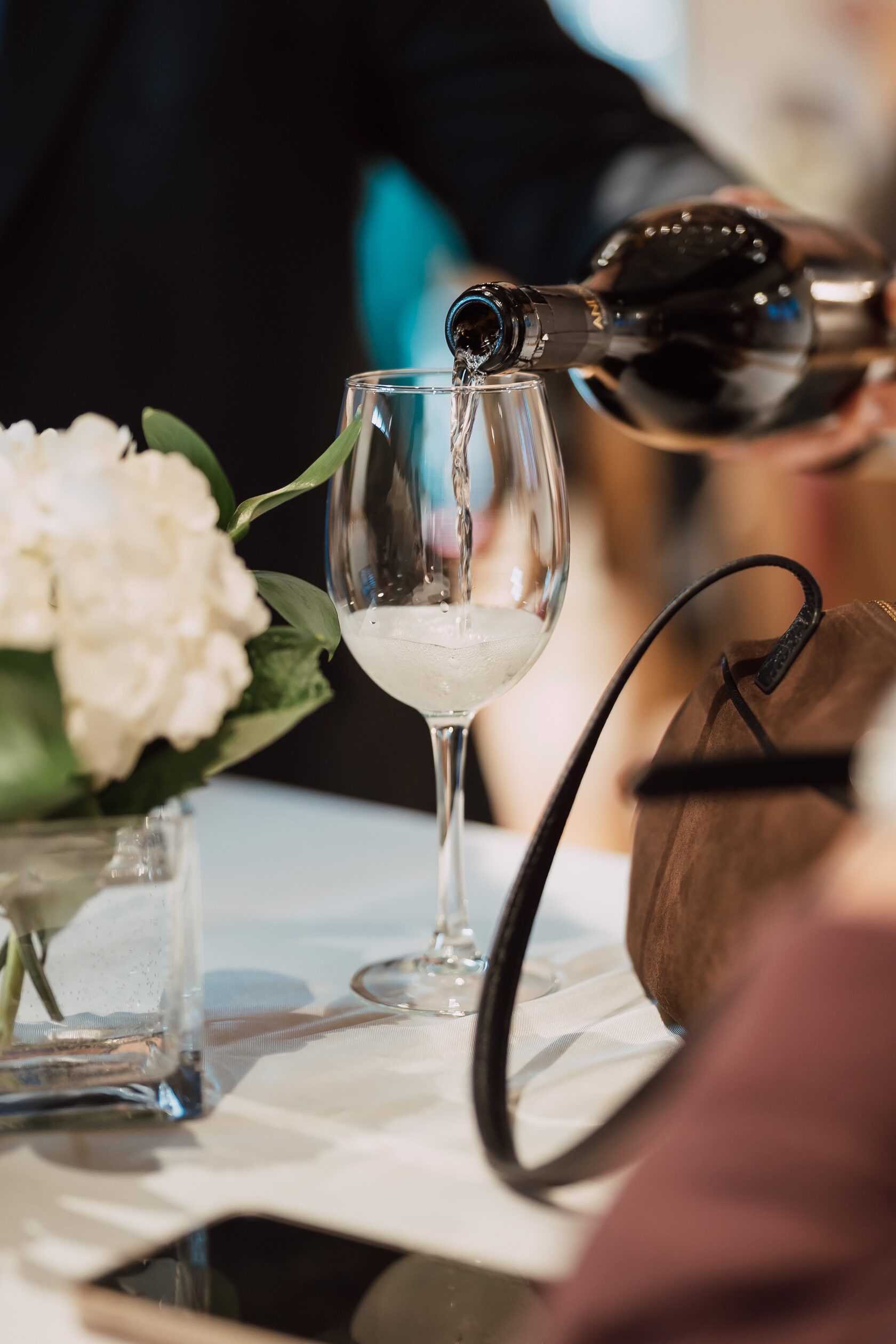 Вино от BNK Wines на събитие на Merlenne