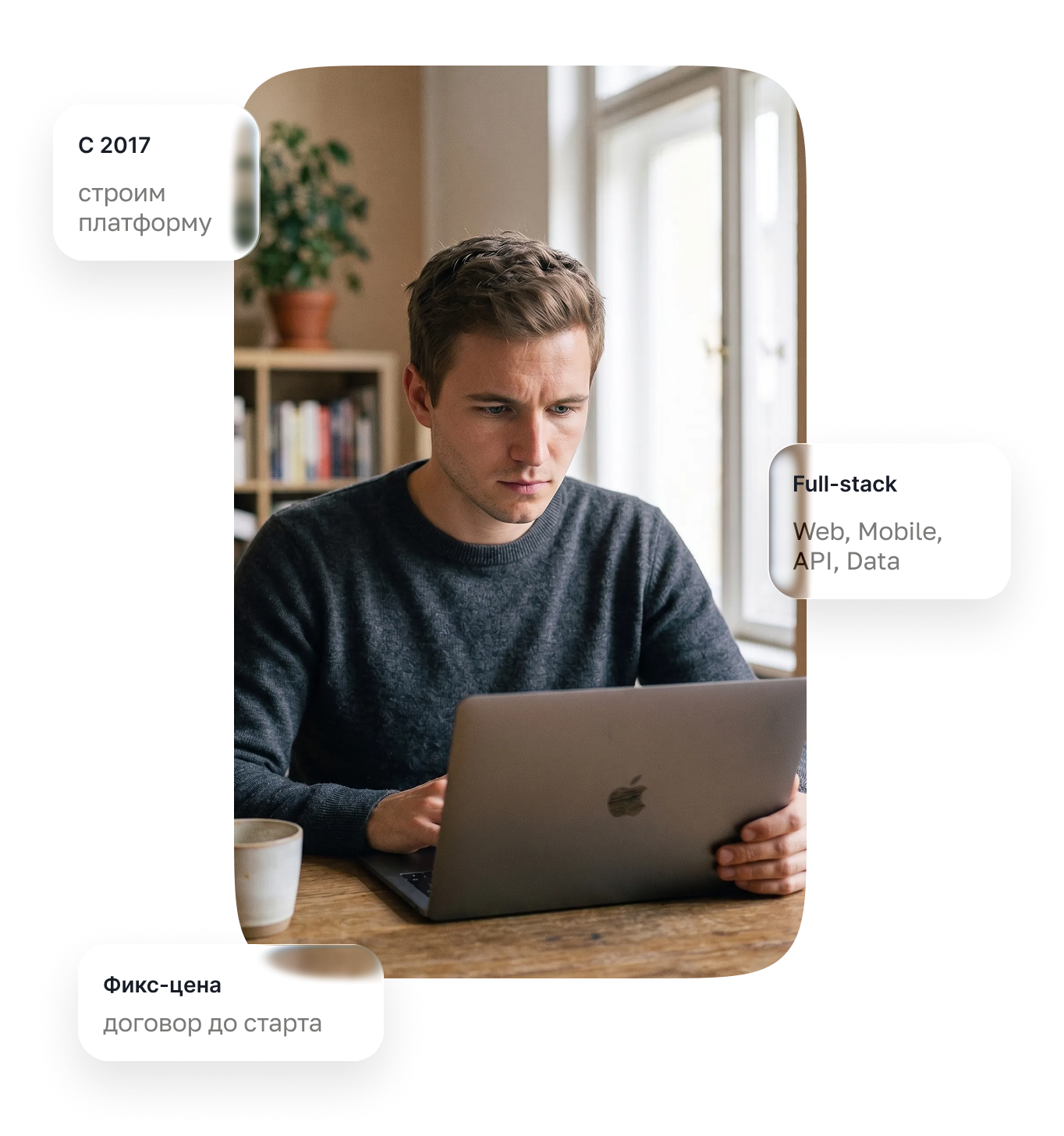 Разработчик команды Foxinbox — inhouse-разработка Web, Mobile, API