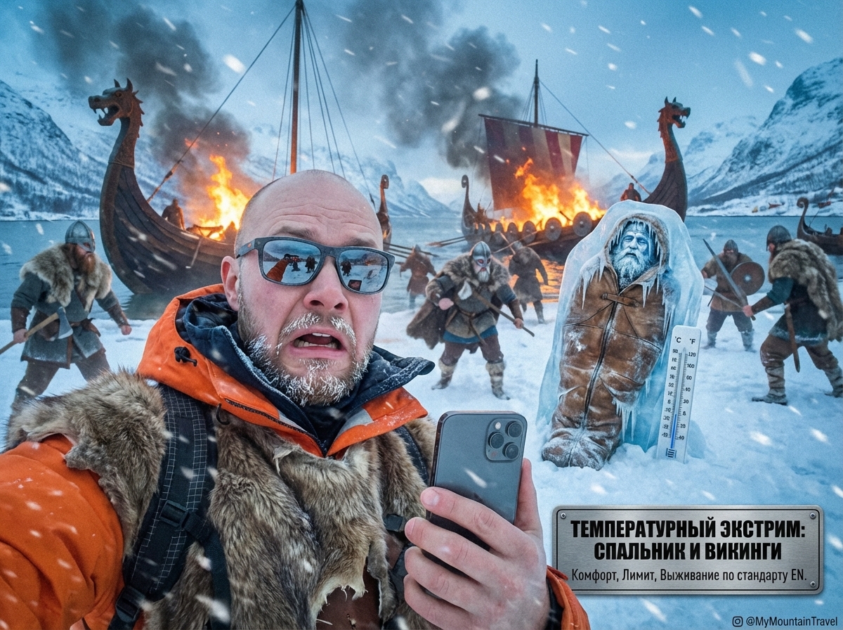 Температурный режим туристического спальника: комфорт, лимит и экстрим