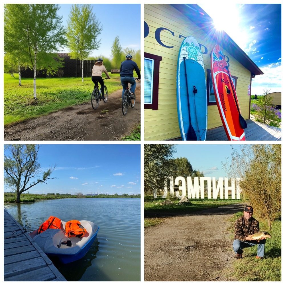 Прокат сапбордов, катамаранов и велосипедов в Подмосковье