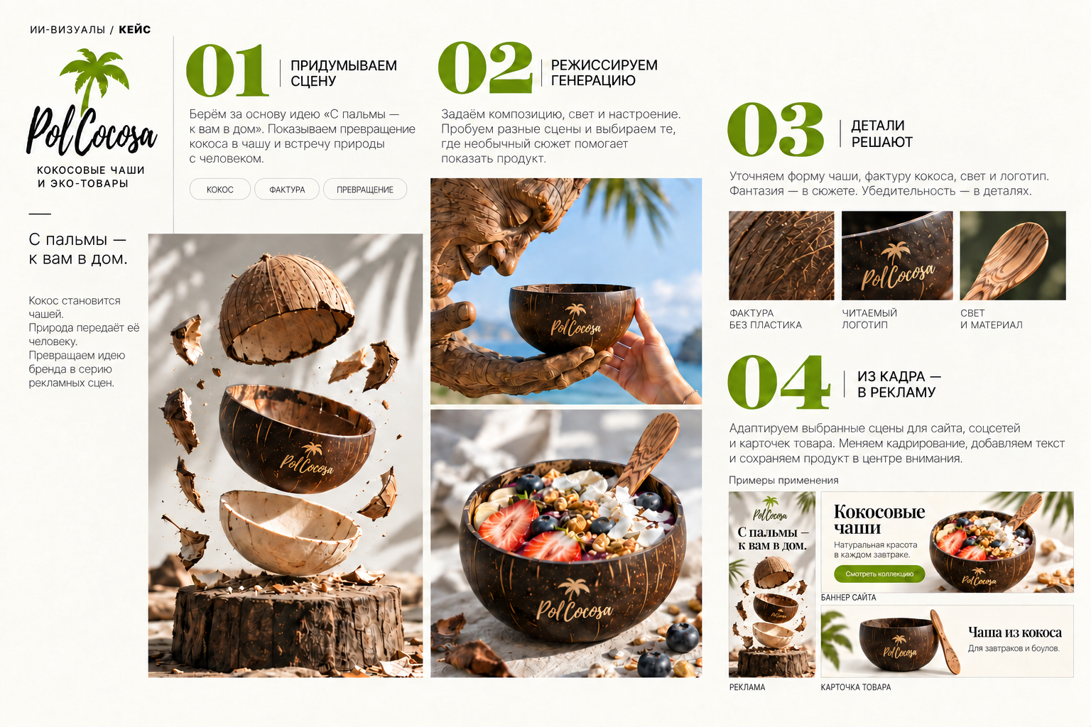 Pol Cocosa — процесс проекта