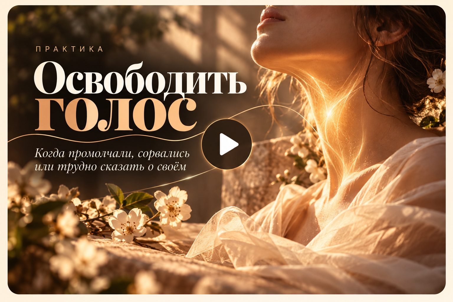 Обложка разбора «Освободить голос»