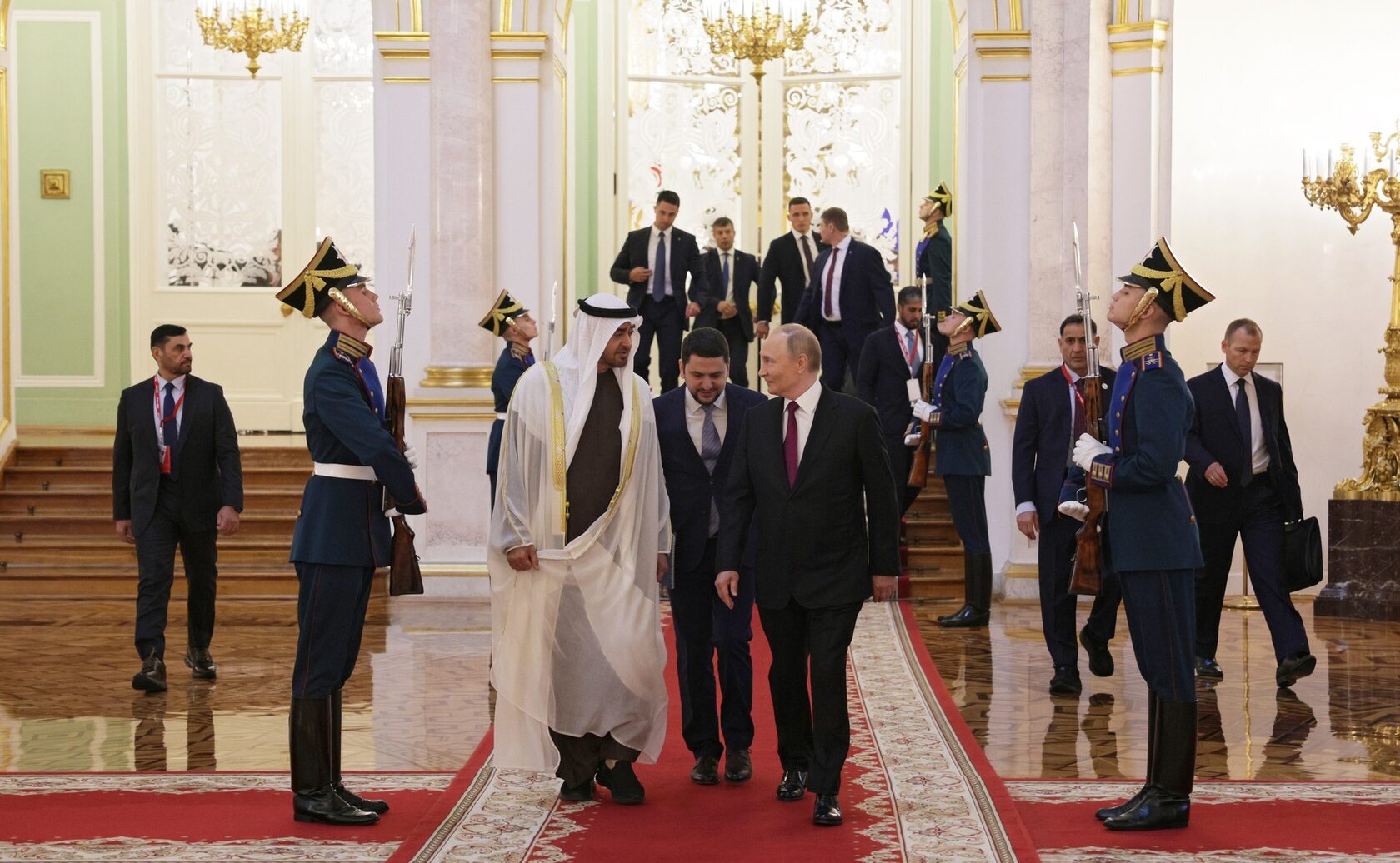 Встреча Путина и Аль Нахайяна в Кремле январь 2026.