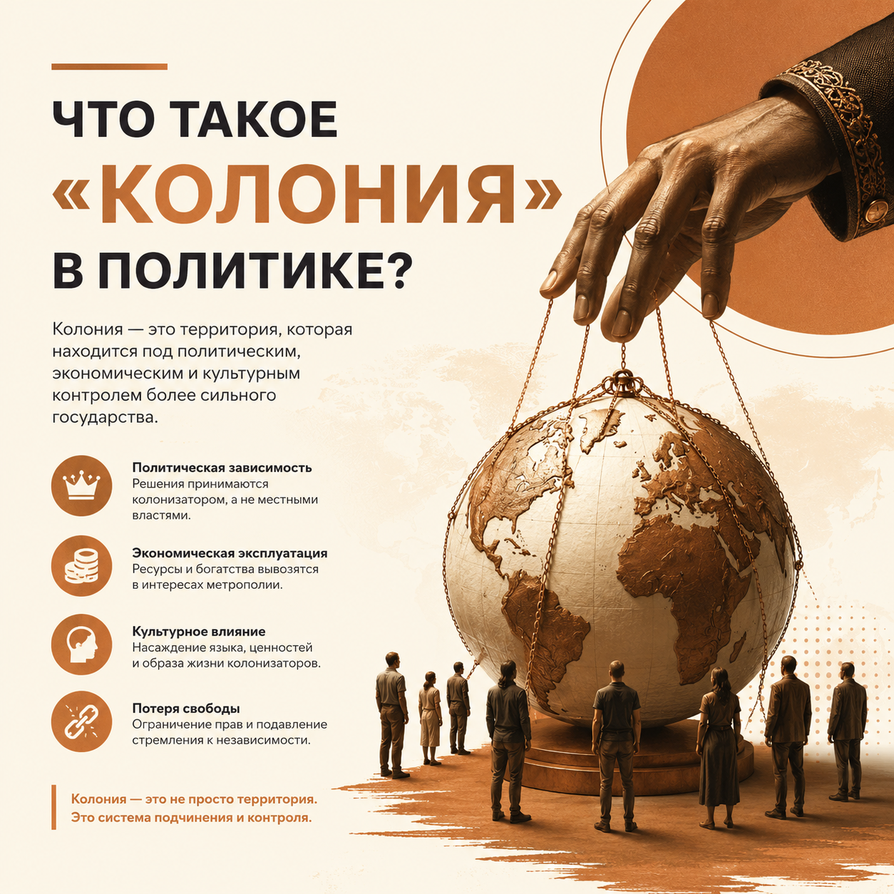 Колония: значение термина история и современные формы