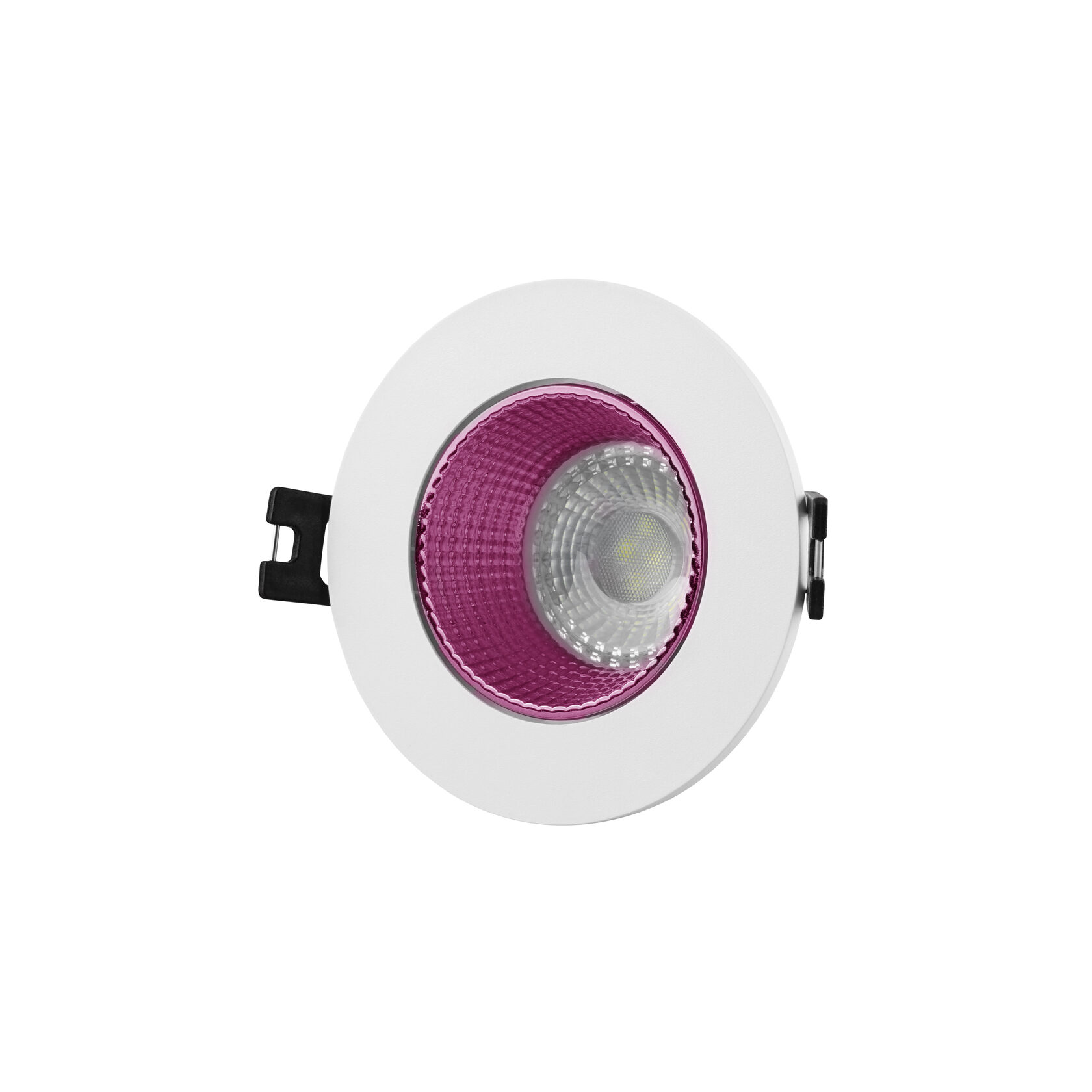 Встраиваемый светильник GU5.3 LED белый/розовый пластик Denkirs DK3061-WH+PI DK3061-WH+PI