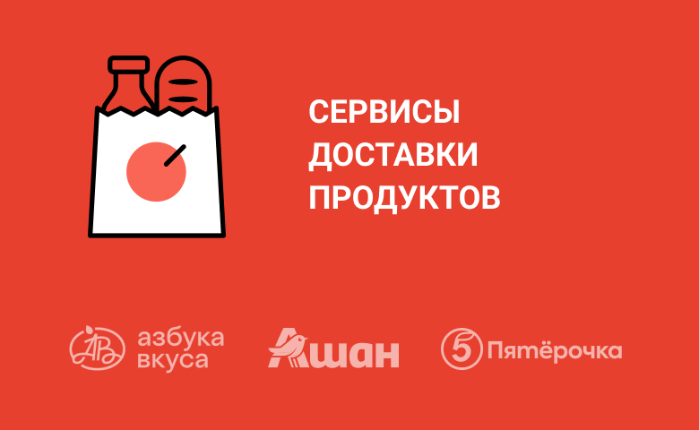 Сервисы доставки продуктов