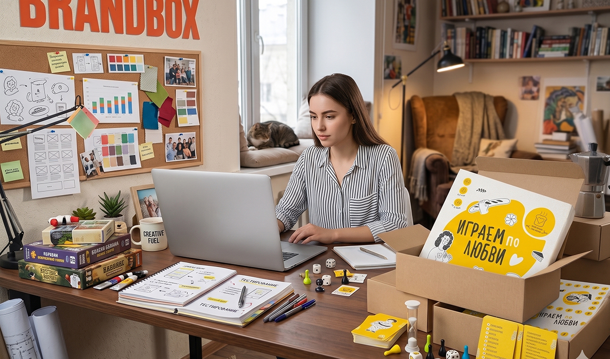 Разработка дизайна и производство тиража корпоративной игры Элиас на заказ в Brandbox