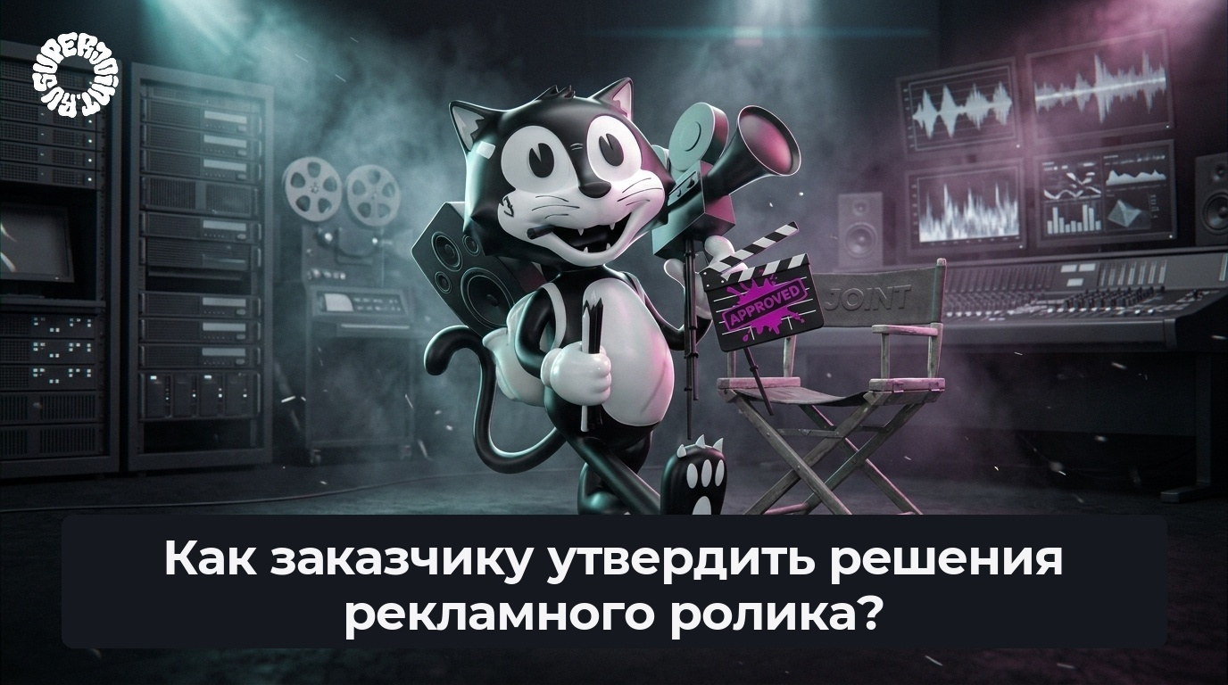 Рекламный ролик: как заказчику утвердить решения до съёмки?