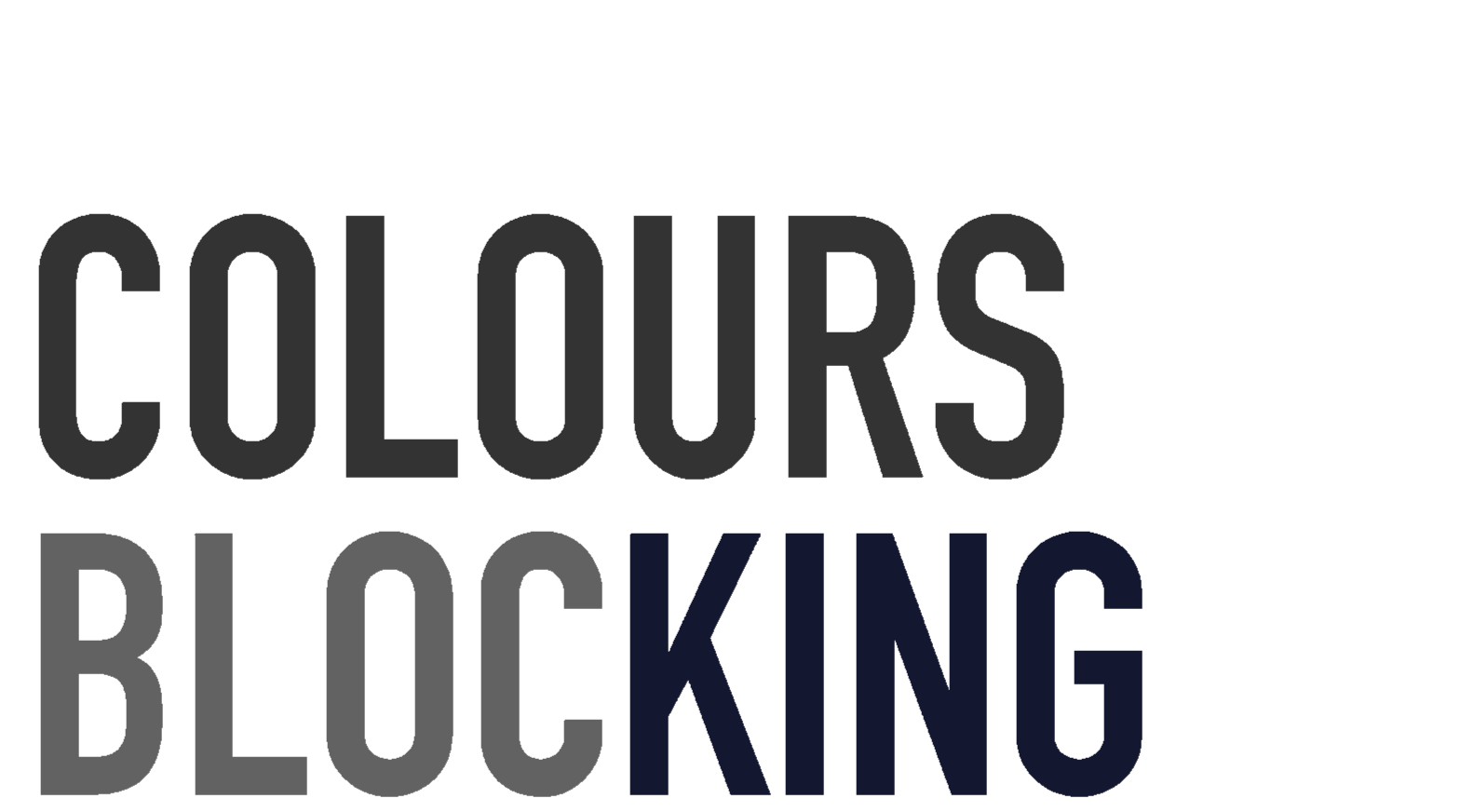 формирование образа в стиле Колор блокинг, видео в социальные сети, 