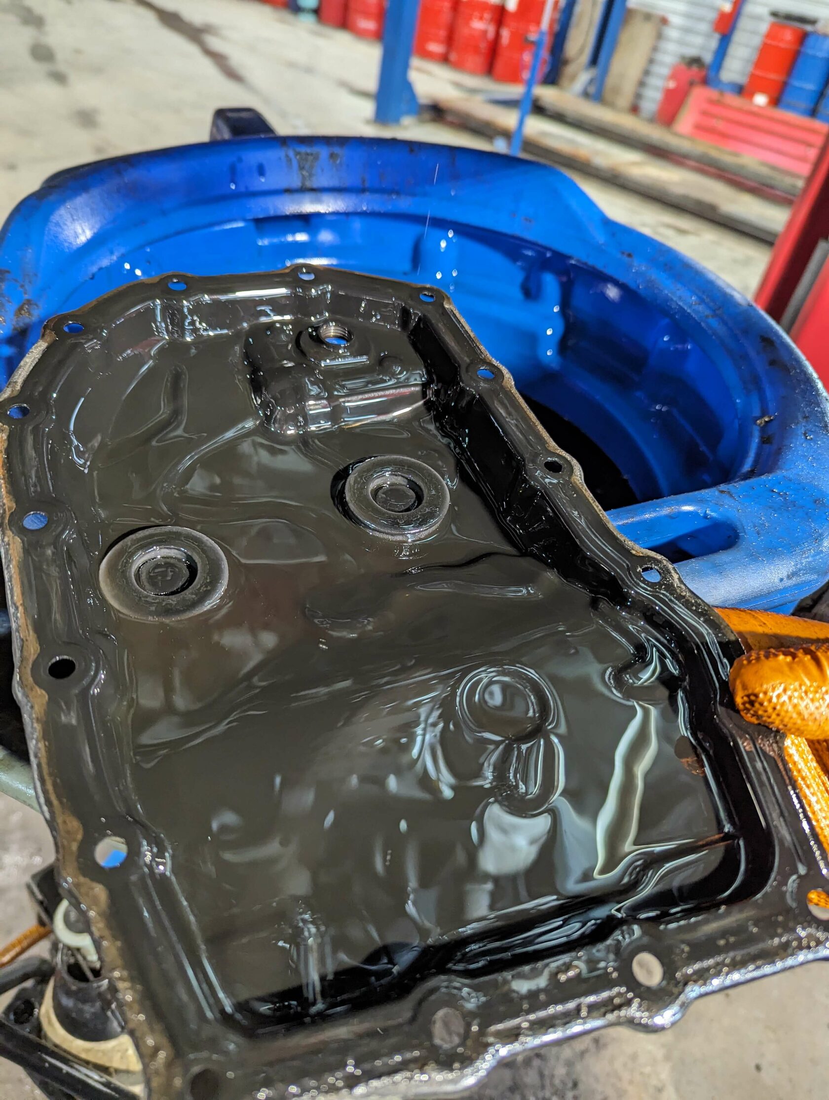 Состояние магнита в поддоне вариатора