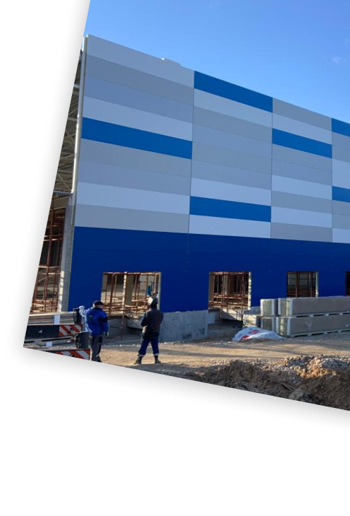 строительство 3го корпуса индустриального парка Холмогоры