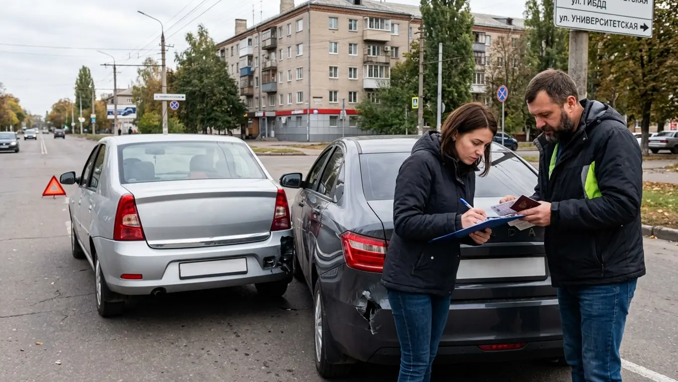 Оформление европротокола после ДТП в LYH