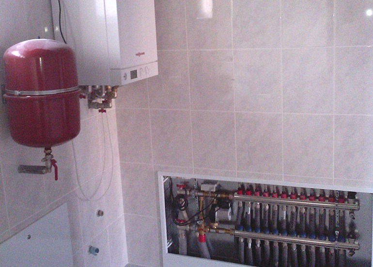 Установлена компактная котельная на 250 м2 в крымске