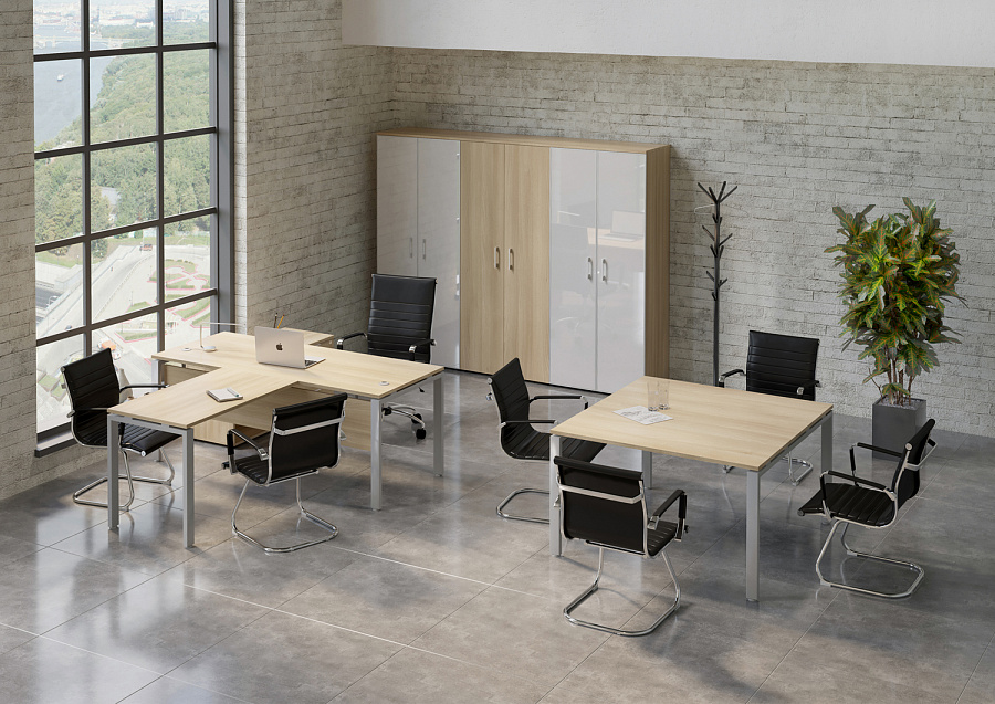 Офисный шкаф на заказ с индивидуальной планировкой и цветовым решением