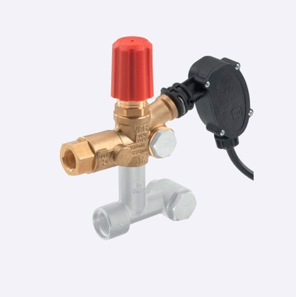 Регулятор давления VRF2 250 бар с микровыключателем - Mecline(Tecomec)