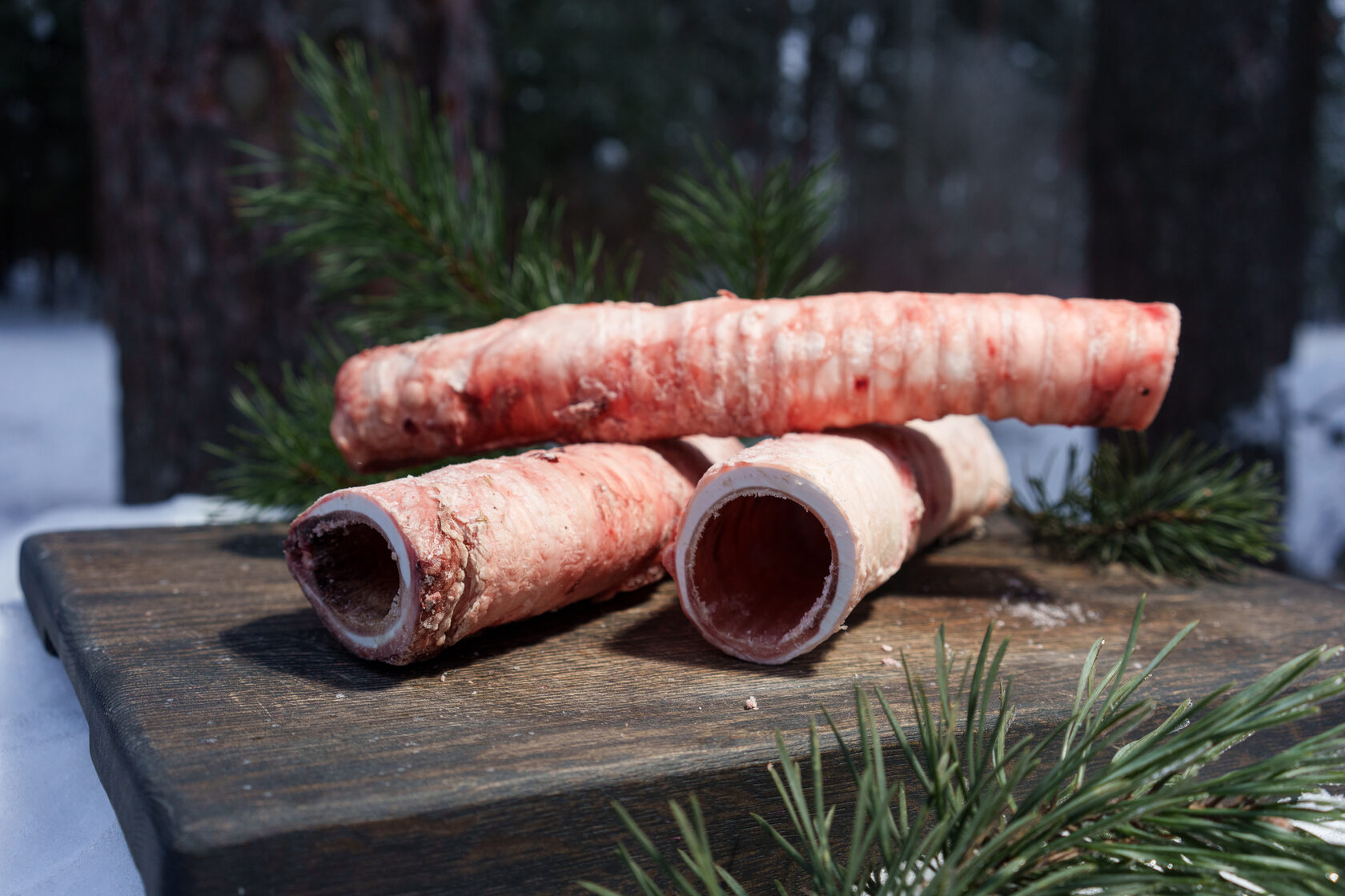 Говяжья трахея хрящевая для зубов собаки