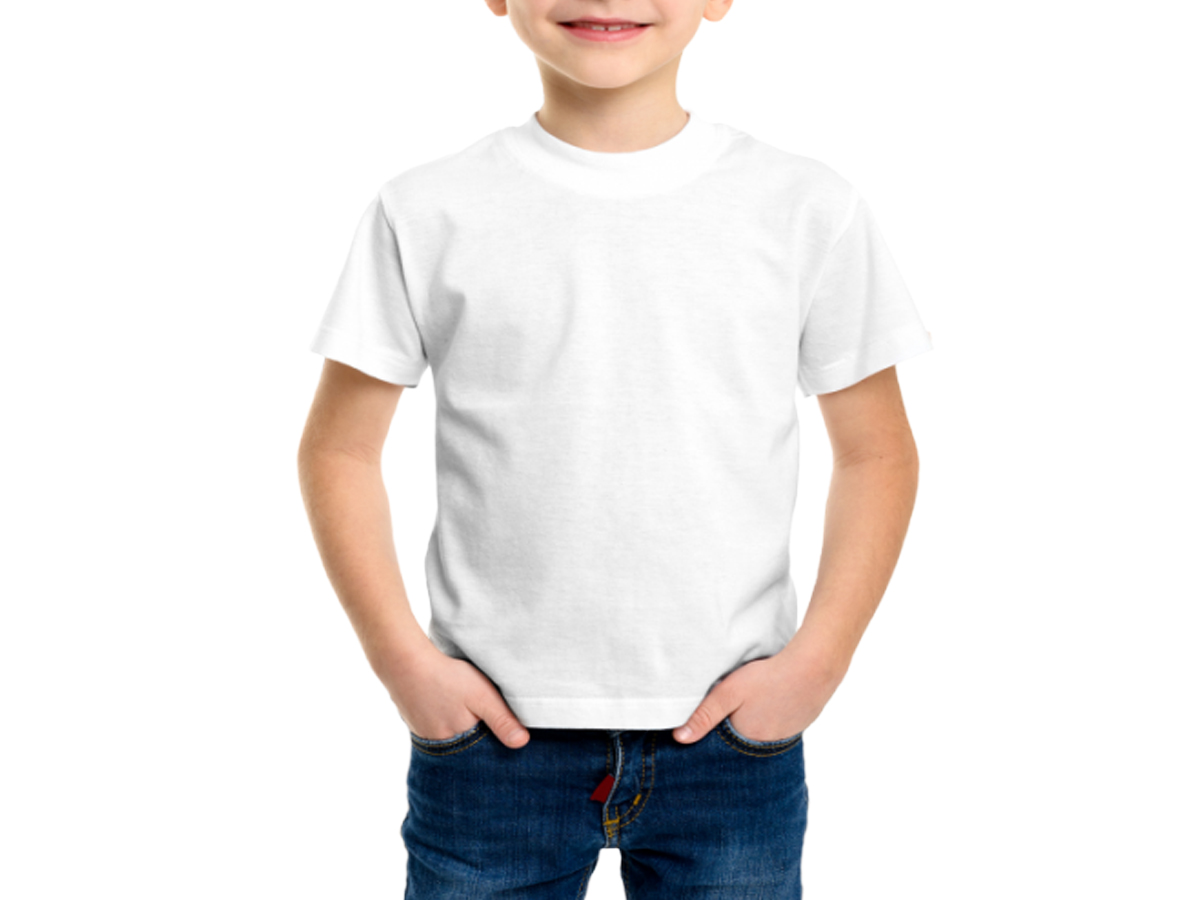 детская белая футболка