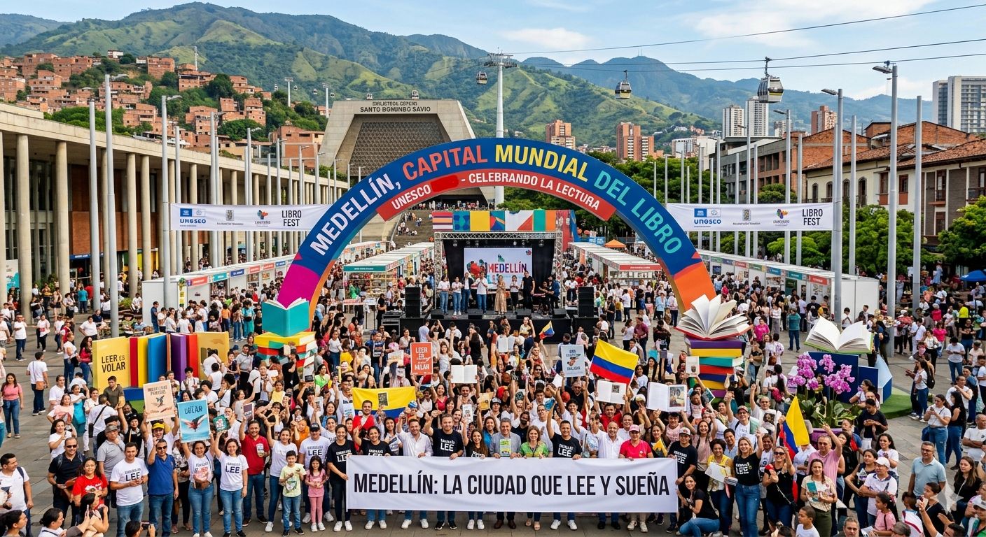 Medellín, Capital Mundial del Libro 2027